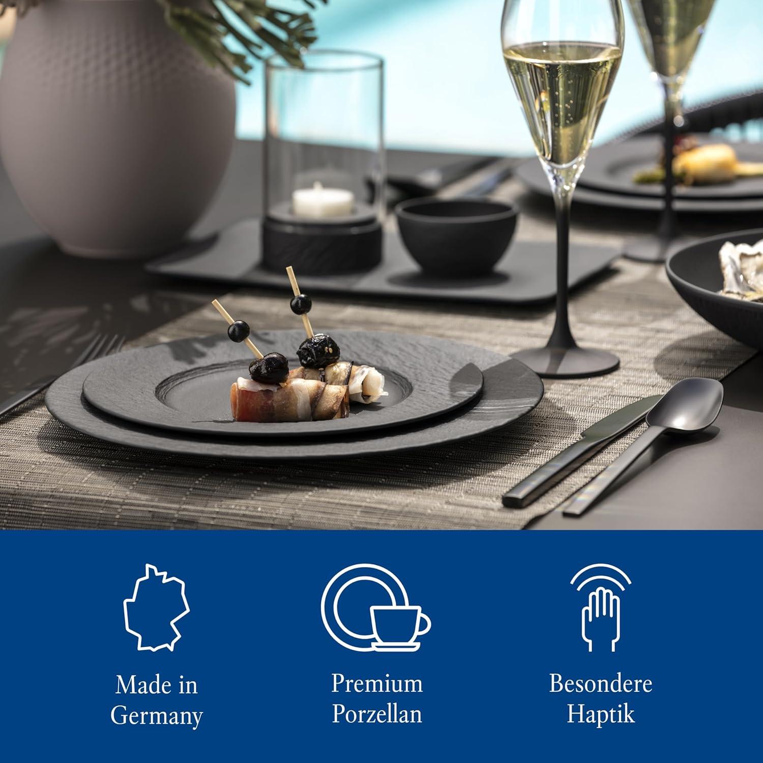 imageVilleroy ampamp Boch Manufacture Glow GourmetBuffet Plate Coupe all over 125 in Premium Porcelain CopperBreakfast Plate