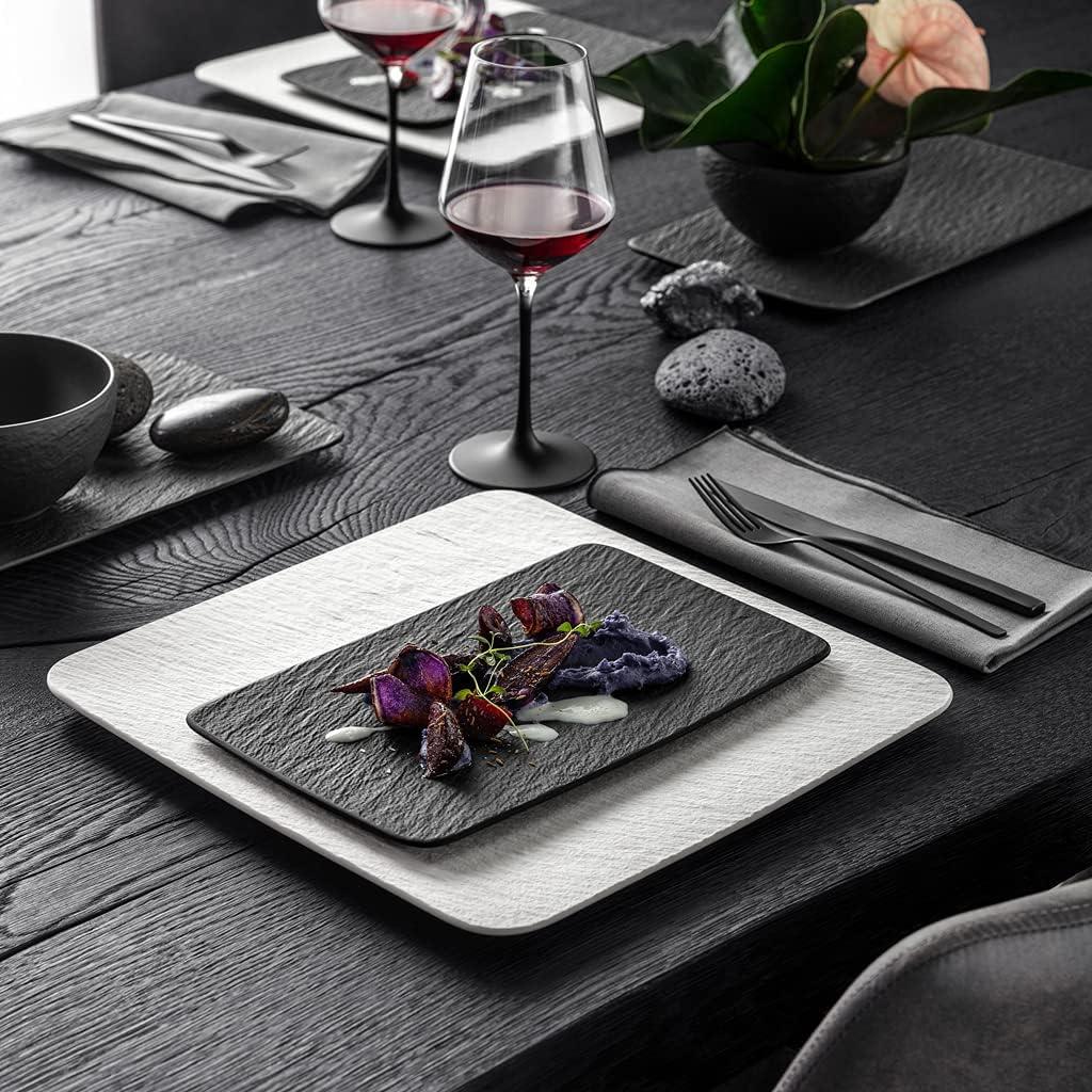 imageVilleroy ampamp Boch Manufacture Glow GourmetBuffet Plate Coupe all over 125 in Premium Porcelain CopperServing Plate rectangular