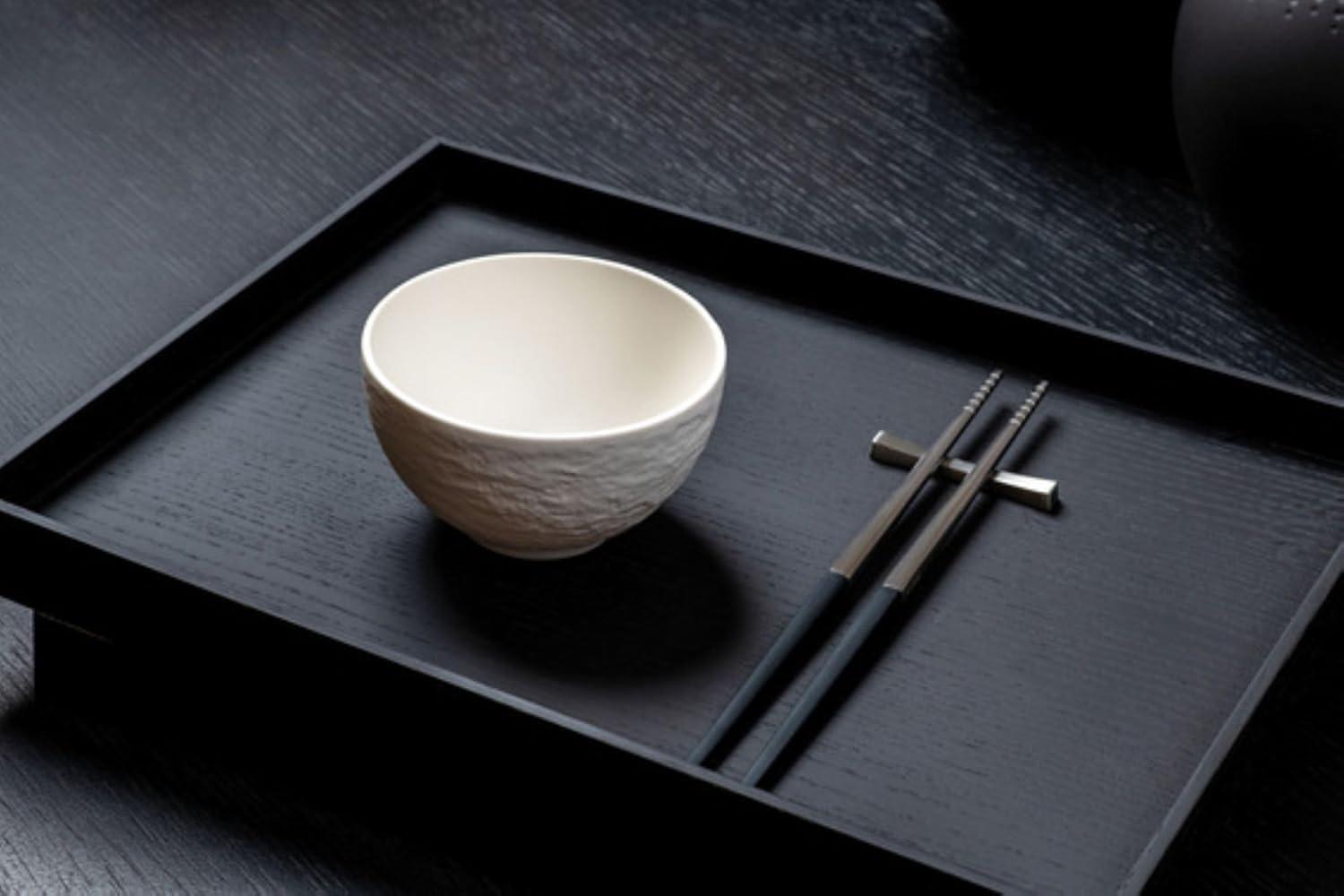 imageVilleroy ampamp Boch Manufacture Rock Blanc Small Rice Bowl Premium Porcelain Made in Germany 675 oz Capacity 425 x 25 in Matte White