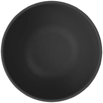 imageVilleroy ampamp Boch Manufacture Rock Small Rice Bowl Premium Porcelain Made in Germany 675 oz Matte Black