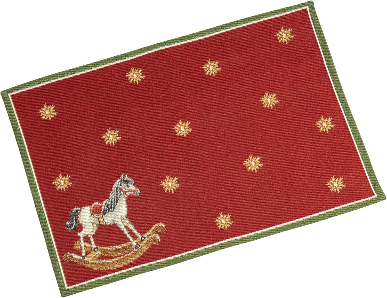 imageVilleroy ampamp Boch Toys Delight Anniversary Set Gobelin Placemat 4Piece Set CottonPolyester Blend 125x1875in