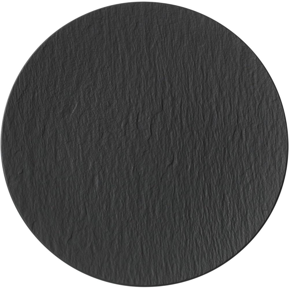 imageVilleroy ampamp Boch Manufacture Rock PizzaBuffet Plate 125 in Premium Porcelain Black