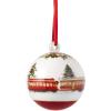 imageVilleroy ampamp Boch Annual Christmas Edition Ball Ornament Premium Porcelain Limited Edition Dated 2025 Ball Shaped Christmas Ornament