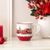 imageVilleroy ampamp Boch Annual Christmas Edition Collection Mug Premium Porcelain Nostalgic Christmas Motif 575 x 4 in 1275 oz Capacity WhiteColorfulWhiteColorful