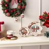 imageVilleroy ampamp Boch Annual Christmas Edition Collection Salad Plate Premium Porcelain Nostalgic Christmas Motif 925 in WhiteColorful