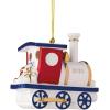 imageVilleroy ampamp Boch Christmas Classics Collection Christmas Locomotive Shaped Ornament Premium Porcelain Collectors Edition Date 2025