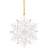 imageVilleroy ampamp Boch Christmas Classics Collection Christmas Snowflake Shaped Ornament Premium Porcelain Collectors Edition Date 2025