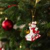 imageVilleroy ampamp Boch Christmas Classics Collection Christmas Snowman Ornament Premium Porcelain Collectors Edition Date 2025