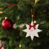 imageVilleroy ampamp Boch Christmas Classics Collection Christmas Star Shaped Ornament Premium Porcelain Collectors Edition Date 2025