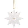 imageVilleroy ampamp Boch Christmas Classics Collection Christmas Star Shaped Ornament Premium Porcelain Collectors Edition Date 2025
