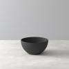 imageVilleroy ampamp Boch Manufacture Rock 4Piece Place Setting Dinner Plate Salad Plate Rice Bowl Pasta Bowl Premium Porcelain Made in Germany Matte BlackBlack