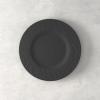 imageVilleroy ampamp Boch Manufacture Rock 4Piece Place Setting Dinner Plate Salad Plate Rice Bowl Pasta Bowl Premium Porcelain Made in Germany Matte BlackBlack