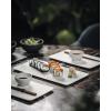 imageVilleroy ampamp Boch Manufacture Rock Blanc Elegant Bowl for Finger Food and Dips Made of Premium Porcelain Dishwasher Safe WhiteWhite