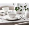 imageVilleroy ampamp Boch Manufacture Rock Blanc Elegant Bowl for Finger Food and Dips Made of Premium Porcelain Dishwasher Safe WhiteWhite