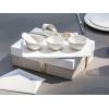 imageVilleroy ampamp Boch Manufacture Rock Blanc Elegant Bowl for Finger Food and Dips Made of Premium Porcelain Dishwasher Safe WhiteWhite
