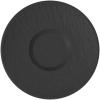 imageVilleroy ampamp Boch Manufacture Rock Coffee Saucer Rustic Premium Porcelain Fresh Black Dishwasher Safe