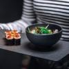 imageVilleroy ampamp Boch Manufacture Rock Small Rice Bowl Premium Porcelain Made in Germany 675 oz Matte Black