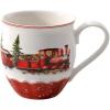 imageVilleroy ampamp Boch Annual Christmas Edition Collection Mug Premium Porcelain Nostalgic Christmas Motif 575 x 4 in 1275 oz Capacity WhiteColorfulWhiteColorful