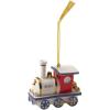 imageVilleroy ampamp Boch Christmas Classics Collection Christmas Locomotive Shaped Ornament Premium Porcelain Collectors Edition Date 2025