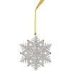 imageVilleroy ampamp Boch Christmas Classics Collection Christmas Snowflake Shaped Ornament Premium Porcelain Collectors Edition Date 2025