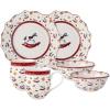 imageVilleroy ampamp Boch Toys Delight Christmas Collection Breakfast Set for 2 Rocking Horse Premium Porcelain 6piece Set Plates Bowls Mugs