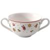 imageVilleroy ampamp Boch Toys Delight Cream Soup Cup Premium Porcelain Christmas Themed Design 85 oz Capacity WhiteMulticolored