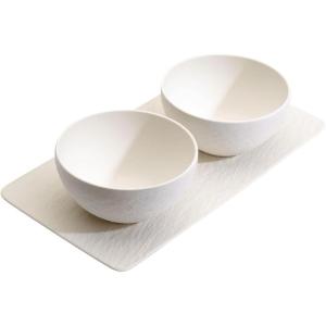 imageVilleroy ampamp Boch Manufacture Rock Blanc 3Piece Condiment Set
