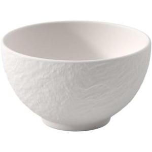 imageVilleroy ampamp Boch Manufacture Rock Blanc Small Rice Bowl Premium Porcelain Made in Germany 675 oz Capacity 425 x 25 in Matte White