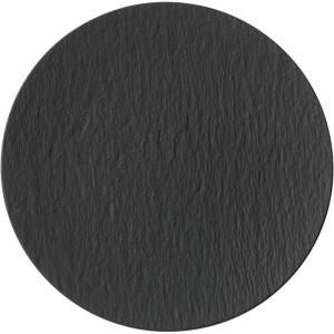 imageVilleroy ampamp Boch Manufacture Rock PizzaBuffet Plate 125 in Premium Porcelain Black
