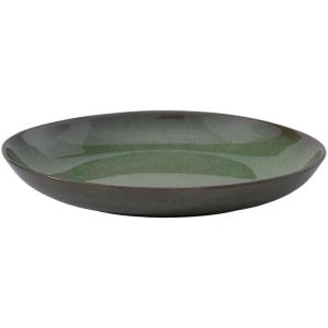 imagelike by Villeroy ampamp Boch Lave Vert Low Bowl Earthenware Dishwasher ampamp Microwave Safe Rustic Bowl for Pasta Meals ampamp Antipasti Dinnerware in a Handmade Look with a Reactive Glaze 11 x 175 Green