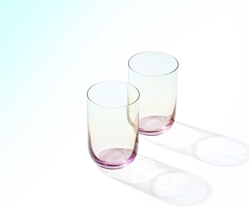 imagelike by Villeroy ampamp Boch Like Pearl WaterJuice Tumbler Set of 2 Crystal Glass with Pearl Coloring Effect 675 ozPearl