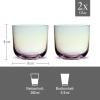 imagelike by Villeroy ampamp Boch Like Pearl WaterJuice Tumbler Set of 2 Crystal Glass with Pearl Coloring Effect 675 ozPearl