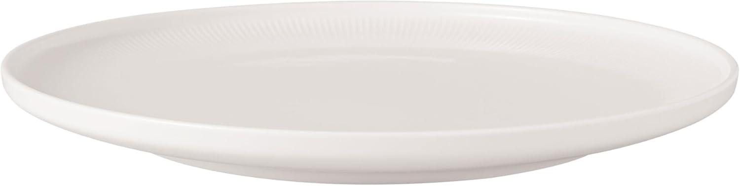 imageVilleroy ampamp Boch  Afina Dinner Plate Made of Premium Porcelain Plate for Main Courses Made in Germany Dishwasher and Microwave Safe 105 in diameter Stackable Rich Creamy WhiteContemporary
