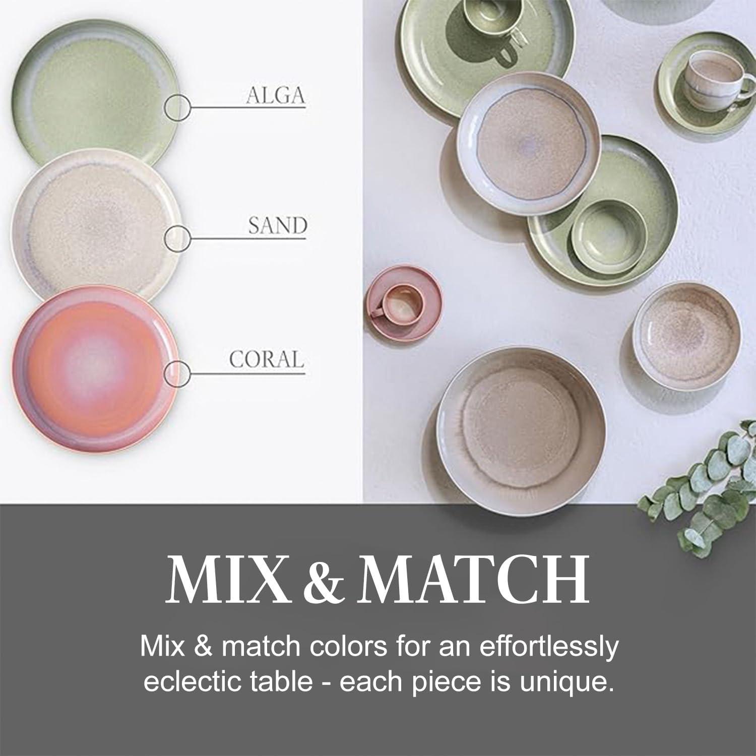 imagelike by Villeroy ampamp Boch Perlemor Alga dinner plate 27 cm  greenScandinavian