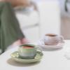image:imagelike by Villeroy amp Boch Perlemor Alga espresso cup saucer 12 cm  greenScandinavian