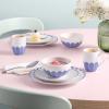 image:imageVilleroy amp Boch Fleur Bleu Collection Cereal Bowl Premium Porcelain Made in Germany Perfect for Cereal Oatmeal or Rice Dishes Dishwasher and Microwave Safe 145 oz Capacity 55 x 275 in BlueBlue