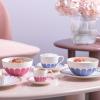 image:imageVilleroy amp Boch Fleur Bleu Collection Cereal Bowl Premium Porcelain Made in Germany Perfect for Cereal Oatmeal or Rice Dishes Dishwasher and Microwave Safe 145 oz Capacity 55 x 275 in BlueBlue