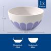 image:imageVilleroy amp Boch Fleur Bleu Collection Cereal Bowl Premium Porcelain Made in Germany Perfect for Cereal Oatmeal or Rice Dishes Dishwasher and Microwave Safe 145 oz Capacity 55 x 275 in BlueBlue