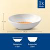 image:imageVilleroy amp Boch Fleur Soleil Collection Small Dessert Bowl Premium Porcelain Made in Germany Dishwasher and Microwave Safe 375 oz Capacity Floral Pattern YellowOrange