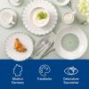 image:imageVilleroy amp Boch Fleur Vert Collection Dinner Plate Premium Porcelain Made in Germany Dishwasher and Microwave Safe 105 in Diameter Large Plate Perfect for Main Courses GreenGreen