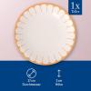 image:imageVilleroy amp Boch Fleur Vert Collection Dinner Plate Premium Porcelain Made in Germany Dishwasher and Microwave Safe 105 in Diameter Large Plate Perfect for Main Courses GreenYellowOrange