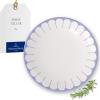 image:imageVilleroy amp Boch Fleur Vert Collection Dinner Plate Premium Porcelain Made in Germany Dishwasher and Microwave Safe 105 in Diameter Large Plate Perfect for Main Courses GreenBlue