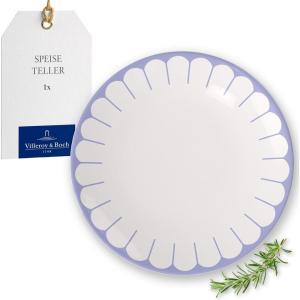 image:imageVilleroy amp Boch Fleur Vert Collection Dinner Plate Premium Porcelain Made in Germany Dishwasher and Microwave Safe 105 in Diameter Large Plate Perfect for Main Courses GreenBlue