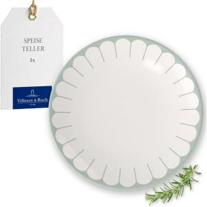 image:imageVilleroy amp Boch Fleur Vert Collection Dinner Plate Premium Porcelain Made in Germany Dishwasher and Microwave Safe 105 in Diameter Large Plate Perfect for Main Courses GreenGreen