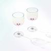 image:imagelike by Villeroy amp Boch Like Pearl WineWater Glass Set of 2 Crystal Glass with Pearl Coloring Effect 675 oz
