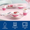 image:imageVilleroy amp Boch Fleur Cassis Collection Cereal Bowl Premium Porcelain Made in Germany Perfect for Cereal or Rice Dishes Dishwasher amp Microwave Safe 145 oz Capacity 55 x 275 in Pink