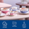 image:imageVilleroy amp Boch Fleur Cassis Collection Cereal Bowl Premium Porcelain Made in Germany Perfect for Cereal or Rice Dishes Dishwasher amp Microwave Safe 145 oz Capacity 55 x 275 in Pink