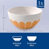 image:imageVilleroy amp Boch Fleur Soleil Collection Cereal Bowl Premium Porcelain Made in Germany Perfect for Cereal or Rice Dishes Dishwasher amp Microwave Safe 145 oz Capacity 55 x 275 in YellowOrange