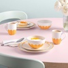 image:imageVilleroy amp Boch Fleur Soleil Collection Cereal Bowl Premium Porcelain Made in Germany Perfect for Cereal or Rice Dishes Dishwasher amp Microwave Safe 145 oz Capacity 55 x 275 in YellowOrange