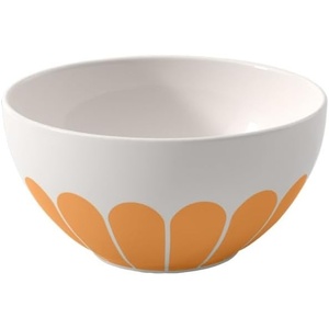 image:imageVilleroy amp Boch Fleur Soleil Collection Cereal Bowl Premium Porcelain Made in Germany Perfect for Cereal or Rice Dishes Dishwasher amp Microwave Safe 145 oz Capacity 55 x 275 in YellowOrange